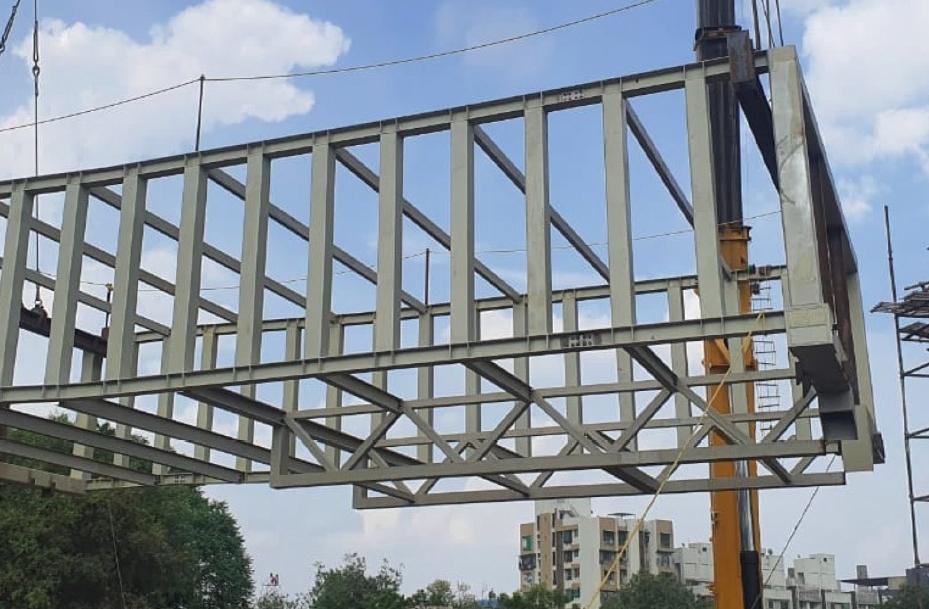 Bullet-train viaduct steelwork executed by Myra Infratech