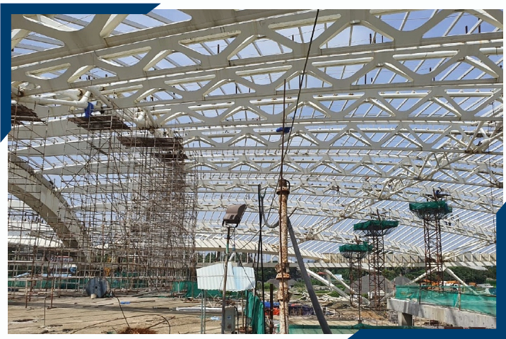 AAI Airport roof structure ? Port Blair